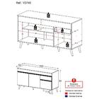 Balcão Cozinha Gabinete Pia 150cm 3 Portas 1 Gaveta Veneza Mu