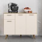 Balcão Cozinha Olinda Com Tampo E 3 Portas E 1 Gaveta