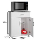 Balcão Cozinha P/  Armazenamento Microondas Bebedouro