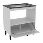 Balcão Cozinha Para Cooktop 4 Bocas E Forno/micro-ondas 75cm