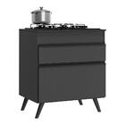 Balcão Cozinha Para Cooktop 70 Cm 1 Porta 1 Gaveta Veneza Mul