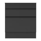 Balcão Cozinha Para Cooktop 70cm Com Rodapé  1 Porta 1 Gaveta