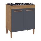 Balcão Cozinha Para Cooktop Com 2 Portas Multimóveis Cr20106