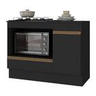Balcão Cozinha Para Cooktop E Forno 105cm 1 Porta 1 Gaveta Co