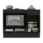 Balcão Cozinha Para Cooktop E Forno 105cm 1 Porta 1 Gaveta Co