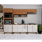 Balcão Cozinha Para Pia 3 Portas 2 Gavetas 1,20cm Paris Indek