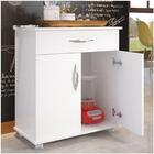 Balcão Cozinha Pequeno Com Rodinha Branco