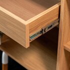 Balcão Credenza 1 Porta 1 Gaveta 136cm Home Office Flexus Han