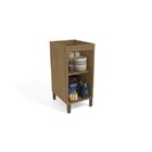 Balcão De 1 Porta 40cm Lótus Kappesberg Freijó/off White