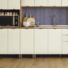 Balcão De 1 Porta 40cm Lótus Kappesberg Freijó/off White