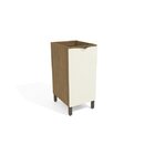 Balcão De 1 Porta 40cm Lótus Kappesberg Freijó/off White