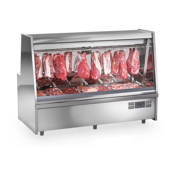 Balcão De Açougue Refrigerado Turino Standard Aço Inox 220v G