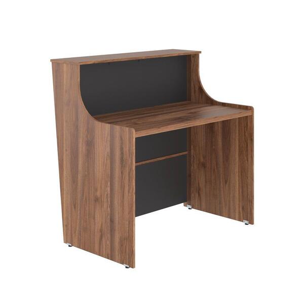 Balcao De Atendimento 1.36 Nidoram Noce Preto