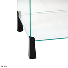 Balcão De Atendimento L Modulado Em Vidro 3,00 X 1.10 X 1.00