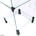 Balcão De Atendimento Modulado Em Vidro - 0,30 X 1,00 X 0,30