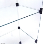 Balcão De Atendimento Modulado Em Vidro - 0,50 X 1,10 X 0,30