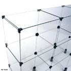 Balcão De Atendimento Modulado Em Vidro - 1,20 X 1,00 X 0,30