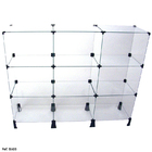 Balcão De Atendimento Modulado Em Vidro - 1,20 X 1,00 X 0,30