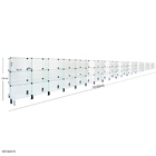 Balcão De Atendimento Modulado Em Vidro - 10,00 X 1,00 X 0,40