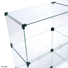 Balcão De Atendimento Modulado Em Vidro - 10,00 X 1,00 X 0,40