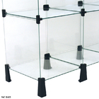 Balcão De Atendimento Modulado Em Vidro 12 Casulos - 0,90 X 1