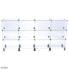 Balcão De Atendimento Modulado Em Vidro - 2,00 X 1,00 X 0,30