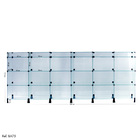 Balcão De Atendimento Modulado Em Vidro - 3,00 X 1,10 X 0,30