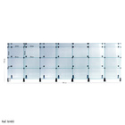 Balcão De Atendimento Modulado Em Vidro - 3,50 X 1,10 X 0,40