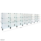 Balcão De Atendimento Modulado Em Vidro - 4,00 X 1,00 X 0,30