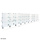 Balcão De Atendimento Modulado Em Vidro - 4,50 X 1,00 X 0,40