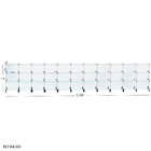 Balcão De Atendimento Modulado Em Vidro - 5,50 X 1,00 X 0,30