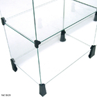 Balcão De Atendimento Modulado Em Vidro - 8,50 X 1,00 X 0,40