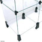 Balcão De Atendimento Modulado Em Vidro -1,20 X 1,00 X 0,30