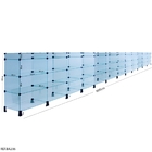 Balcão De Atendimento Modulado Em Vidro Com Porta Bijuterias