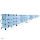 Balcão De Atendimento Modulado Em Vidro Com Porta Bijuterias