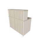 Balcão De Atendimento Para Recepção - 120cm De Largura Branco