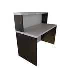 Balcão De Atendimento Para Recepção - 120cm De Largura Preto/