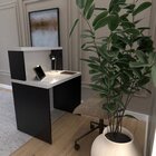 Balcão De Atendimento Para Recepção - Pequeno 80cm De Largura