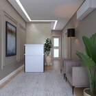 Balcão De Atendimento Para Recepção - Pequeno 80cm De Largura