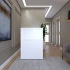 Balcão De Atendimento Para Recepção - Pequeno 80cm De Largura