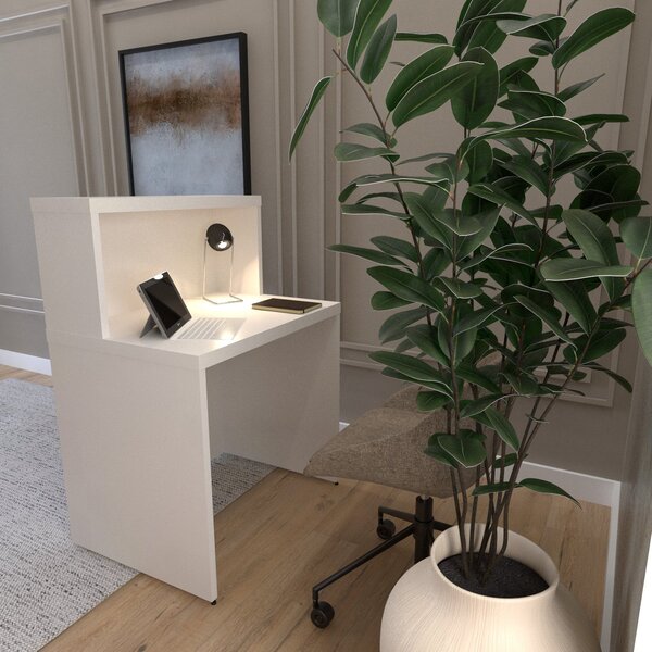 Balcão De Atendimento Para Recepção - Pequeno 80cm De Largura