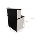 Balcão De Atendimento Para Recepção - Pequeno 80cm De Largura