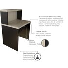 Balcão De Atendimento Para Recepção - Pequeno 80cm De Largura