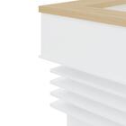 Balcão De Atendimento Reading Carvalho Branco