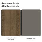 Balcão De Canto 1 Porta Rustic/cinza Vik Madesa