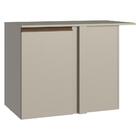 Balcão De Canto 1 Porta Suspenso Crema Nice Madesa