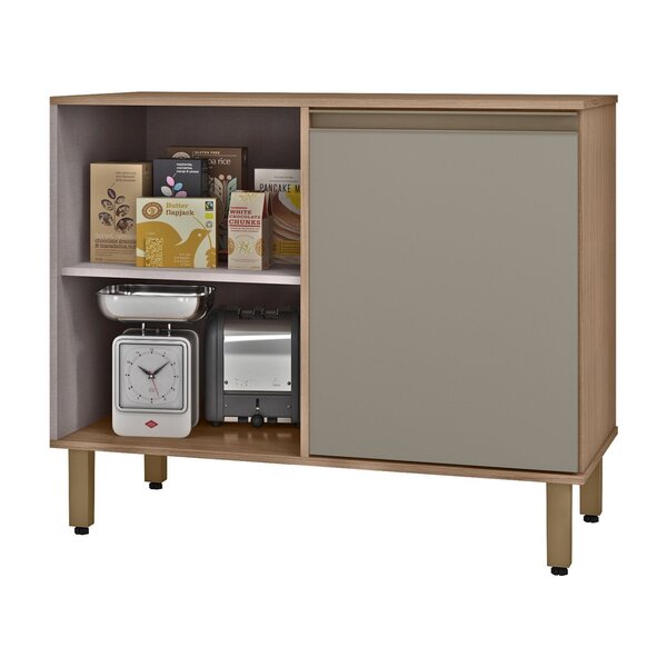 Balcão De Canto Cozinha Vicenza Espresso Móveis Havana/taupe