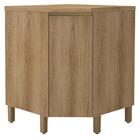 Balcão De Canto Dinamarca 1 Porta Com Tampo Mdp - Indékes