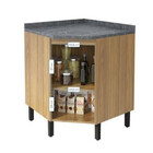 Balcão De Canto Itatiaia 1 Porta New Jazz Com Tampo Ang