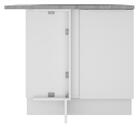 Balcão De Canto Madesa Stella 1 Porta - Branco